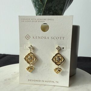 Kendra Scott Lacie Statement Heart Earrings
